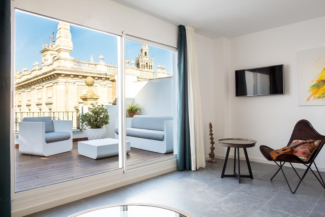Apartamento Puerta Catedral Indias Lofts Sevilla Exterior foto